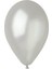 12 Inç Metalik Gümüş Balon 10'lu 1