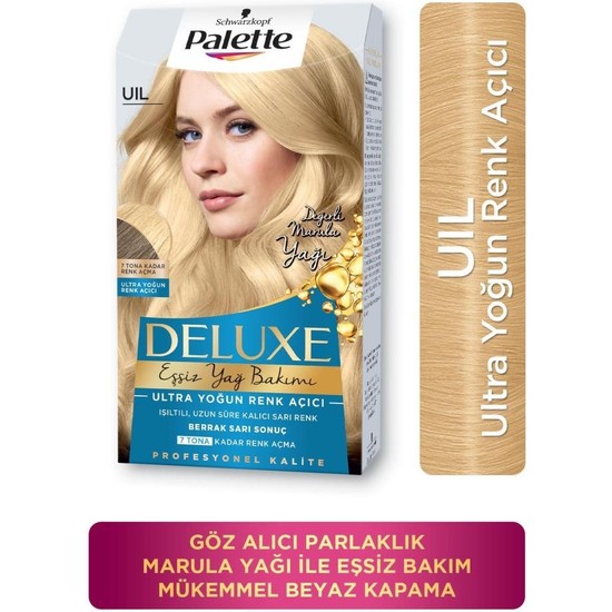 Schwarzkopf Palette Deluxe Uil Ultra Yoğun Renk Açıcı Saç Boyası