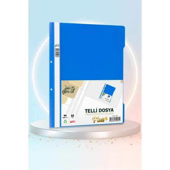 Gen-Of Telli Dosya Plus Mavi 50’li Paket