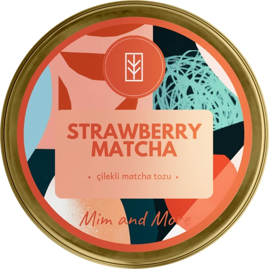Mim and More Strawberry Matcha-Çilekli Matcha