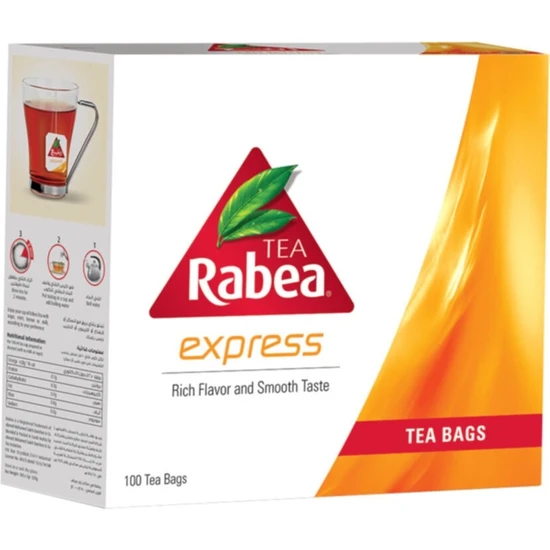 Payitaht Hurma Rabea Tea - Express Yumuşak Içimli Zengin Aromalı Siyah Çay 100 Poşet