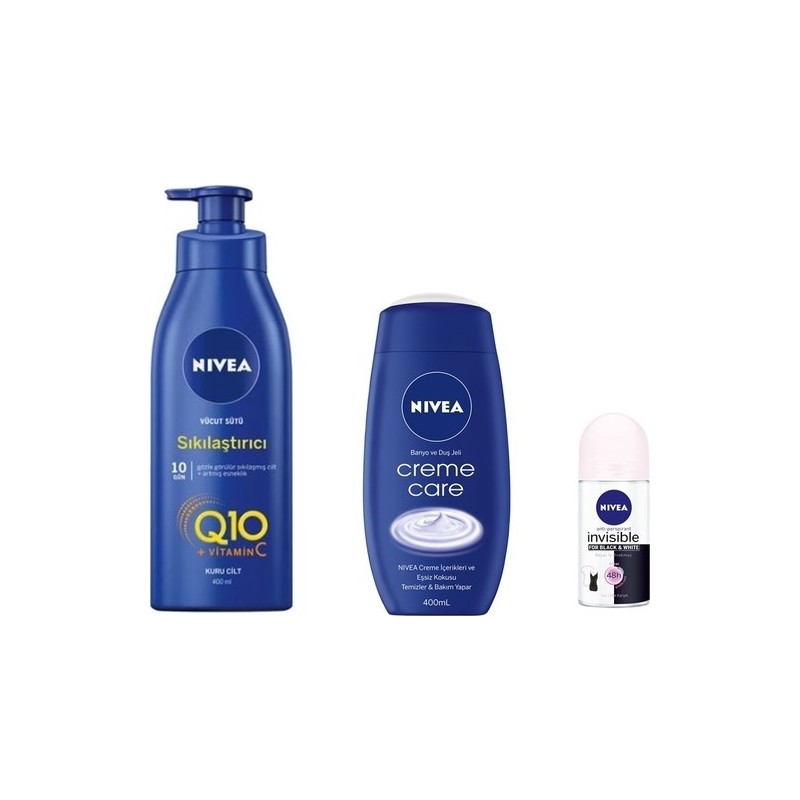 Nivea Besleyici & Sıkılaştırıcı Vücut Sütü 400 ML Kuru Ciltler İçin Etkili Yoğun Bakım