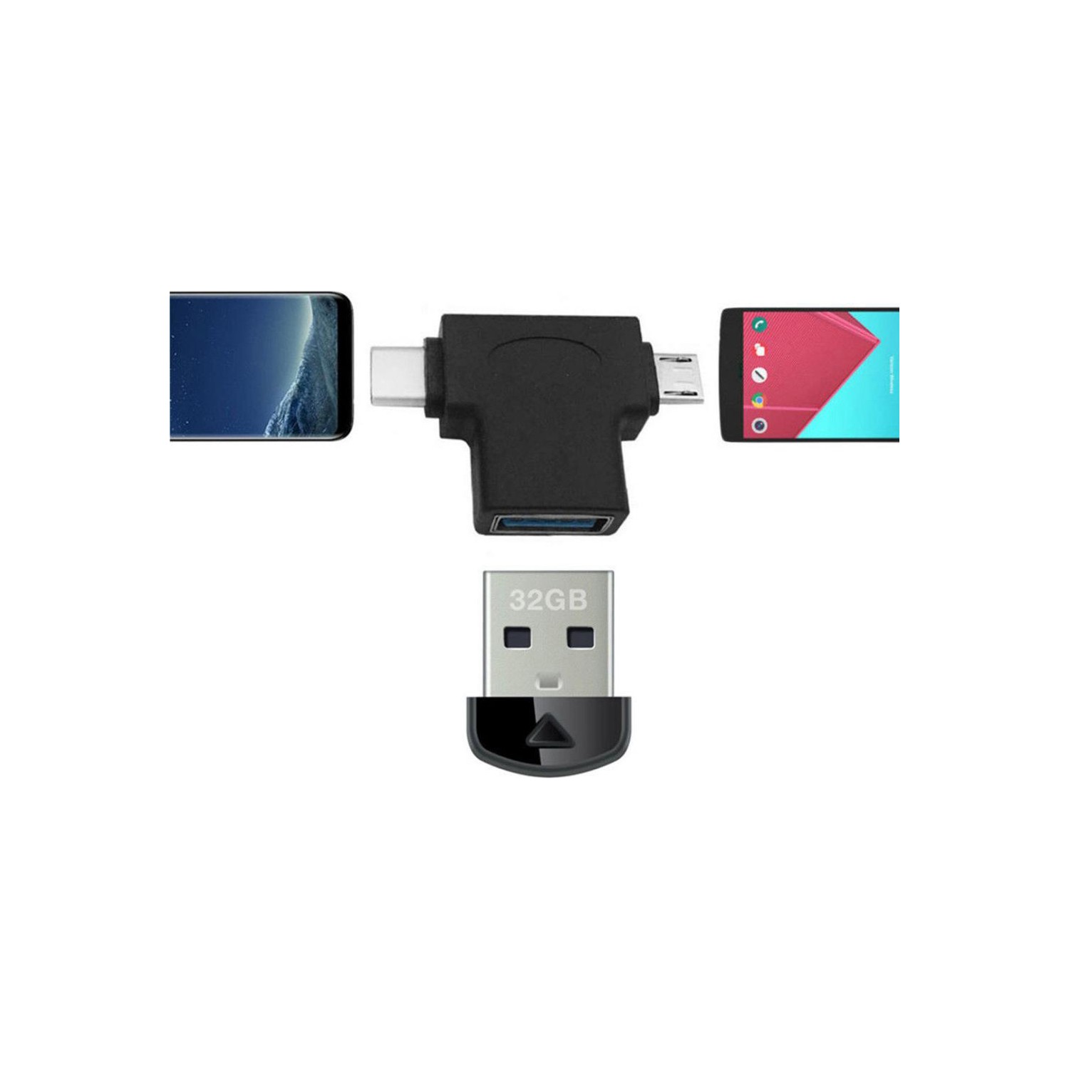 Guangdong Spirit USB Otg Adaptörü USB 3.0 Dişi USB 3.1 Tip Fiyatı
