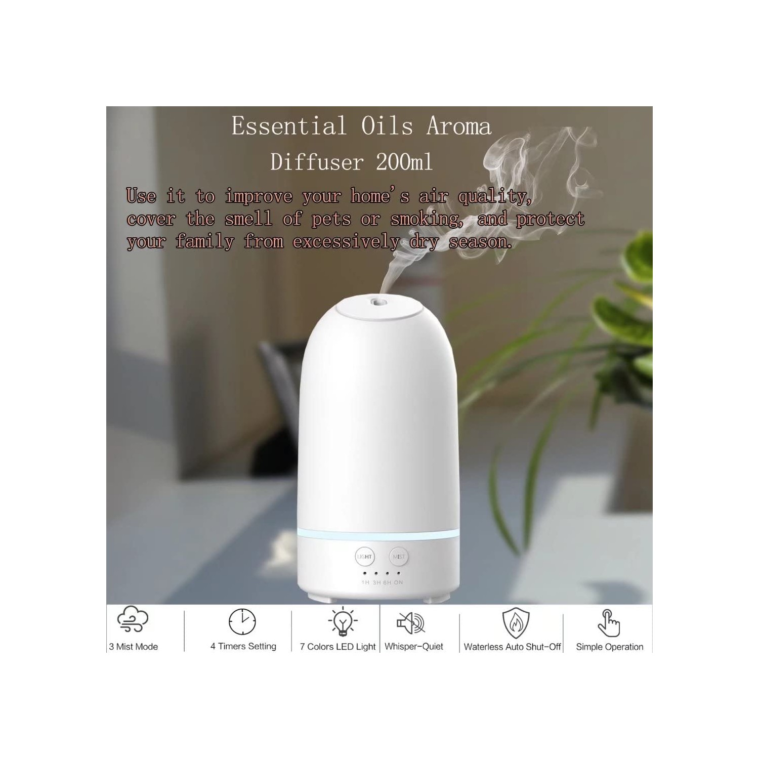 Aroma diffuser инструкция на русском языке