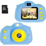 Çocuk Fotoğraf Makinesi X700 Flash Özellikli Dijital Kamera + 8gb Hafıza Kartı