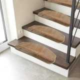 Stepmat Tufting Kendinden Yapışkanlı Merdiven Basamak Paspası / Halısı