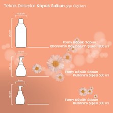 Fomy Hassas Cilt Köpük Sabun El Yüz Vücut 1800 ml