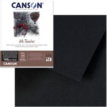 Canson Mı Teıntes Çizim Defteri Siyah Ton 160 Gram 24 x 32 cm 20 Yaprak