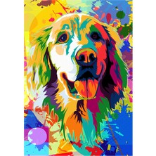 Blue Focus 500 Parça Puzzle - Colorful Dog (Renkli Köpek)