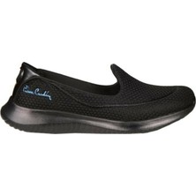 Pierre Cardin Kadın Siyah Babet Günlük Bağsız Spor Ayakkabı 30168 V1
