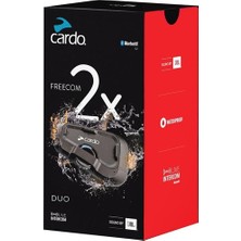 Cardo Freecom 2x Bluetooth ve Intercom (Ikili Paket)