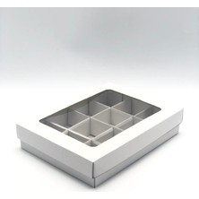 Feza Kutu 22X30X6 Pencereli 12'li Ara Bölmeli Kutu (10 Adet)