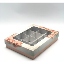 Feza Kutu 22X30X6 Pencereli 12'li Ara Bölmeli Kutu (10 Adet)