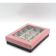 Feza Kutu 22X30X6 Pencereli 12'li Ara Bölmeli Kutu (10 Adet)