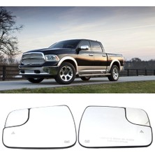 Sharplace Sürücü Yan Dış Ayna Cam Yedek Ayna Dodge Ram 1500 Sol Sağ 1 Pair Için Fit (Yurt Dışından)