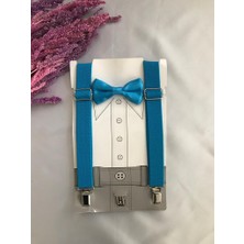 Ar&es Kids Erkek Çocuk Askı Papyon Takımı 1-8 Yaş Arası Uygundur.