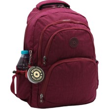 Bevitton Krinkıl Su Geçirmez Kumaş Unixes Okul Sırt Çantası 2100