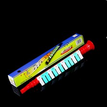 Ywxlight Çocuklar Için 13 Anahtar Çocuk Melodika Şişirme Borusu Müzik Aletleri Oyuncak Boynuz Plastik Klarnet Orff Aletleri Piyano Ağız Organı (Yurt Dışından)