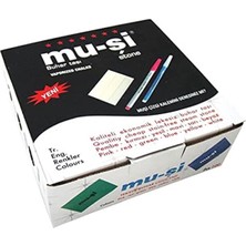 Mu-şi Buhar ile Uçan Çizgi Taşı Renkli (100 Adet)  Spor Oyuncakları