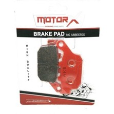 Mondial 125 Drift L Arka Fren Disk Balatası | kırmızı