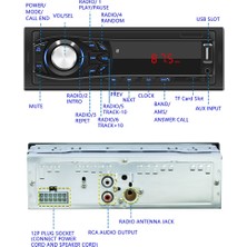 1030 Evrensel Araba Radyo Alıcısı Mp3 Çalar Siyah (Yurt Dışından)