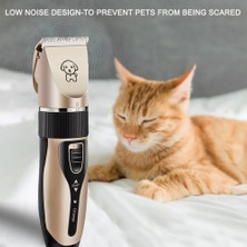 Pet Home USB Şarj Edilebilir Köpek Tıraş Makinesi -Altın (Yurt Dışından)