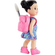 Barbie ve Meslekleri Oyun Seti - Resim Öğretmeni, Siyah Saçlı DHB63 - GJM30 Kutu O