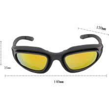 Top Sport Polarize UV400 Taktik Gözlük C5 Çekim Gözlük 4 Lens (Yurt Dışından)