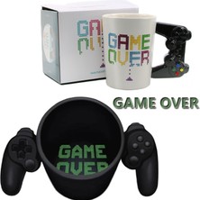 Sanlindou Yaratıcı Gamepad Kupası Kişiselleştirilmiş Şekil Kahve Süt Boy Oyunu Üzerinde Kupa Gamepad Denetleyici Kahve Kupa Doğum Günü Hediyesi | Kupalar (Siyah) (Yurt Dışından)