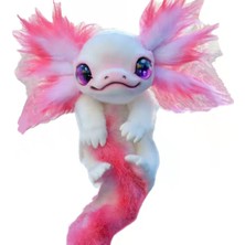 My Trip 25 cm Efsanevi Elf Yaratık Peluş Oyuncaklar Kawaii Elf Yaratıklar Salamander Axolotl Peluş Bebek Oyuncakları Çocuklar Için (Yurt Dışından)