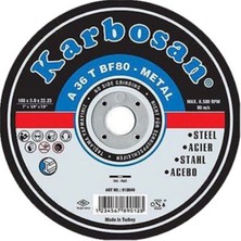 Karbosan 115*2,5*22 Nk Düz Metal Kesme Taşı