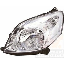 BSG Fıat Fıorıno Bıpper Nemo 2008  Far Sol Motorlu (Oem NO:1353198080)