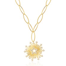 Apelda Gold Yıldız Kolye
