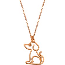 Apelda Rose Köpek Kolye