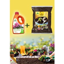 LS BOTANİK Çiçekli & Çiçeksiz Bitki Besini +7 Li Gold Torf 3,5 Litre