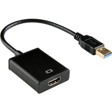 Guangdong Spirit USB 3.0 - HDMI Adaptörü, USB - HDMI Adaptörü Pc Dizüstü Projektör Için Full Hd Video Ses Çoklu Ekran Dönüştürücü