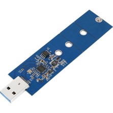 Guangdong Spirit M.2 - USB Adaptörü, B Tuşu M.2 SSD Adaptörü USB 3.0 (Kablo Gerekmez), USB - 2280 M2 SSD Sürücü Adaptörü, Ngff Dönüştürücü SSD Okuyucu Kartı