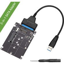 Guangdong Spirit SATA III USB Kablolu Kart Adaptörü - Siyah (Yurt Dışından)