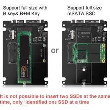 Guangdong Spirit SATA III USB Kablolu Kart Adaptörü - Siyah (Yurt Dışından)