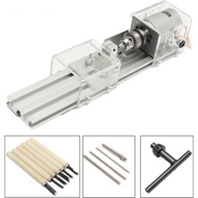 Guangdong Spirit 100W Cnc Mini Torna Tezgahları Diy Wooorking Ahşap Torna Freze Makineleri Taşlama Parlatma Boncukları Matkap Döner Alet Seti Kiti Ab Tak (Yurt Dışından)