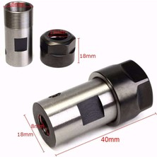 Guangdong Spirit 10 Adet ER16 Yaylı Pens + Motor Mili 8mm Uzatma Çubuğu Tutucu Cnc Freze Torna Aracı Oyma Makinesi