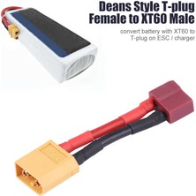 Guangdong Spirit Deans Stil T-Fiş Dişi - XT60 Erkek Konnektör Adaptör Kablosu Teli Rc Pil Esc Şarj Cihazı Için(Yurt Dışından)