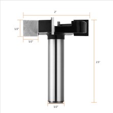 Guangdong Spirit Quanbu 2020 Shank Cnc Spoilboard Yüzey Freze Ucu Ahşap Freze Planya Aracı Ağaç Işleme Araçları Döşeme Düzleştirme Freze Ucu(Yurt Dışından)