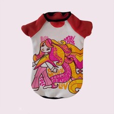 Kemique Cute Girl Special Sweatshirt Orta ve Büyük Irklar Için