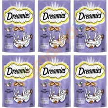 Dreamies Kedi Ödül Maması Ördekli 60GR 6'lı Paket