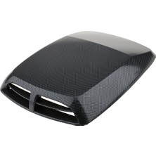 Cuticate Evrensel Araba Suv Karbon Fiber Motor Hava Akışı Hood Scoop Havalandırma Kendinden Yapışkanlı (Yurt Dışından)