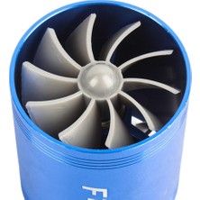 Cuticate 2x Turboşarj Çift Fan Süper Şarj 2.5-2.9 Inç Kolay Kurulum (Yurt Dışından)