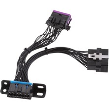 Cuticate Obd2 Obd Iı Splitter Uzatma Kablosu Tel Bağlayıcı Evrensel Yüksek Kalite (Yurt Dışından)