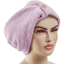 Joriens Organik Saç Havlu/Bone Pembe