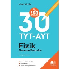 Genel Nihat Bilgin TYT AYT Fizik Denemeleri 30 TYT 30 AYT